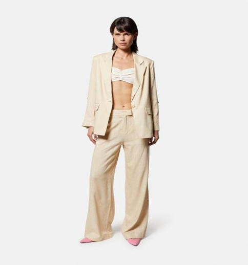 Blazer Donna Over Silvian Heach Sabbia 2