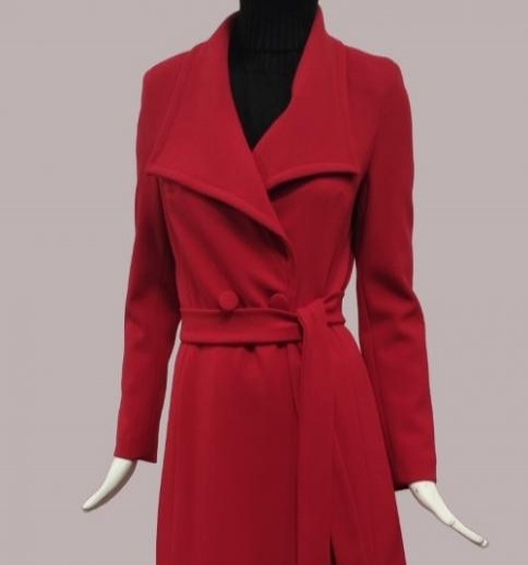 Cappotto Vestaglia Donna Rosso o Nero 2