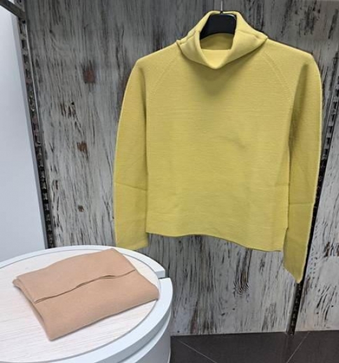 Maglia Donna Collo Anello Lana Gatto 1