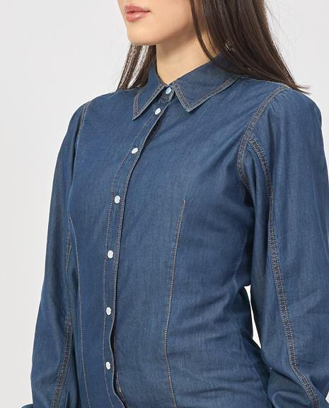 immagine 3 di Camicia Denim Donna Silvian Heach