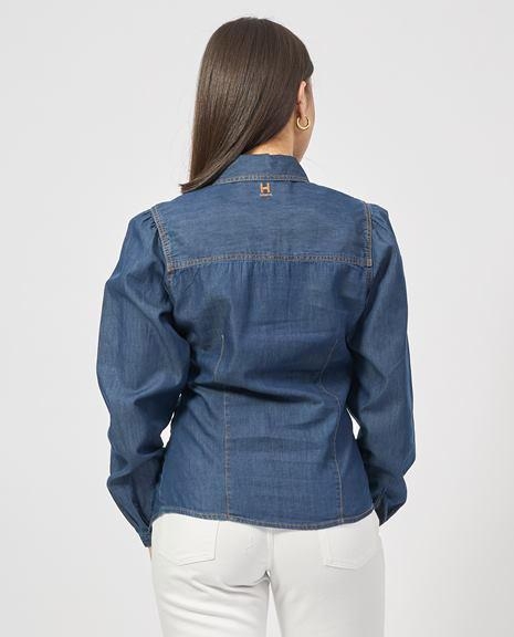 immagine 2 di Camicia Denim Donna Silvian Heach