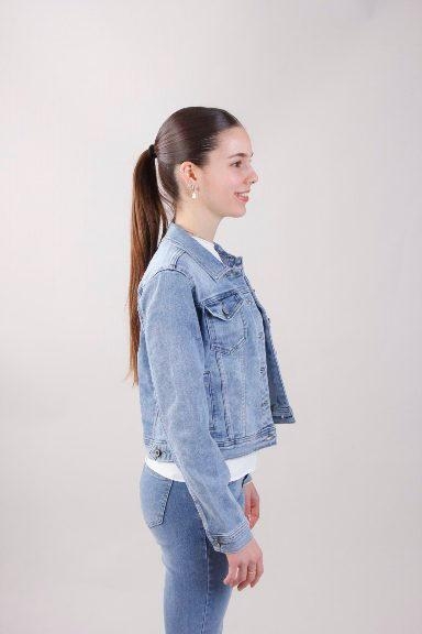 immagine 2 di Giacca Di Jeans Donna Myastreet: Stile Casual Per La Primavera Estate