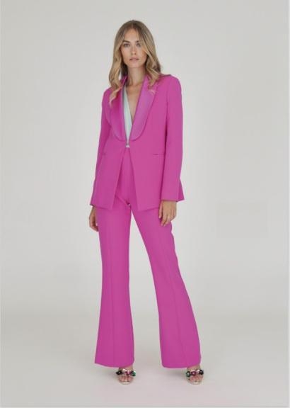 immagine 0 di Giacca Donna A Blazer Fucsia Artigli