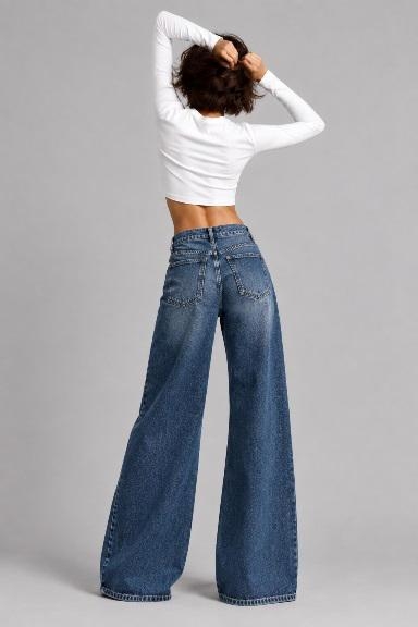 immagine 0 di Jeans Largo Donna