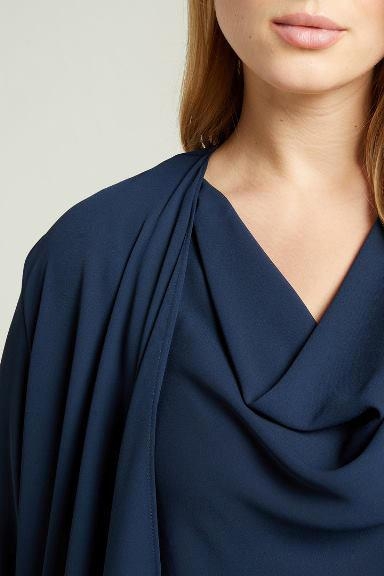 immagine 2 di Set Top Con Spolverino Elegante Di Luisa Viola Blu